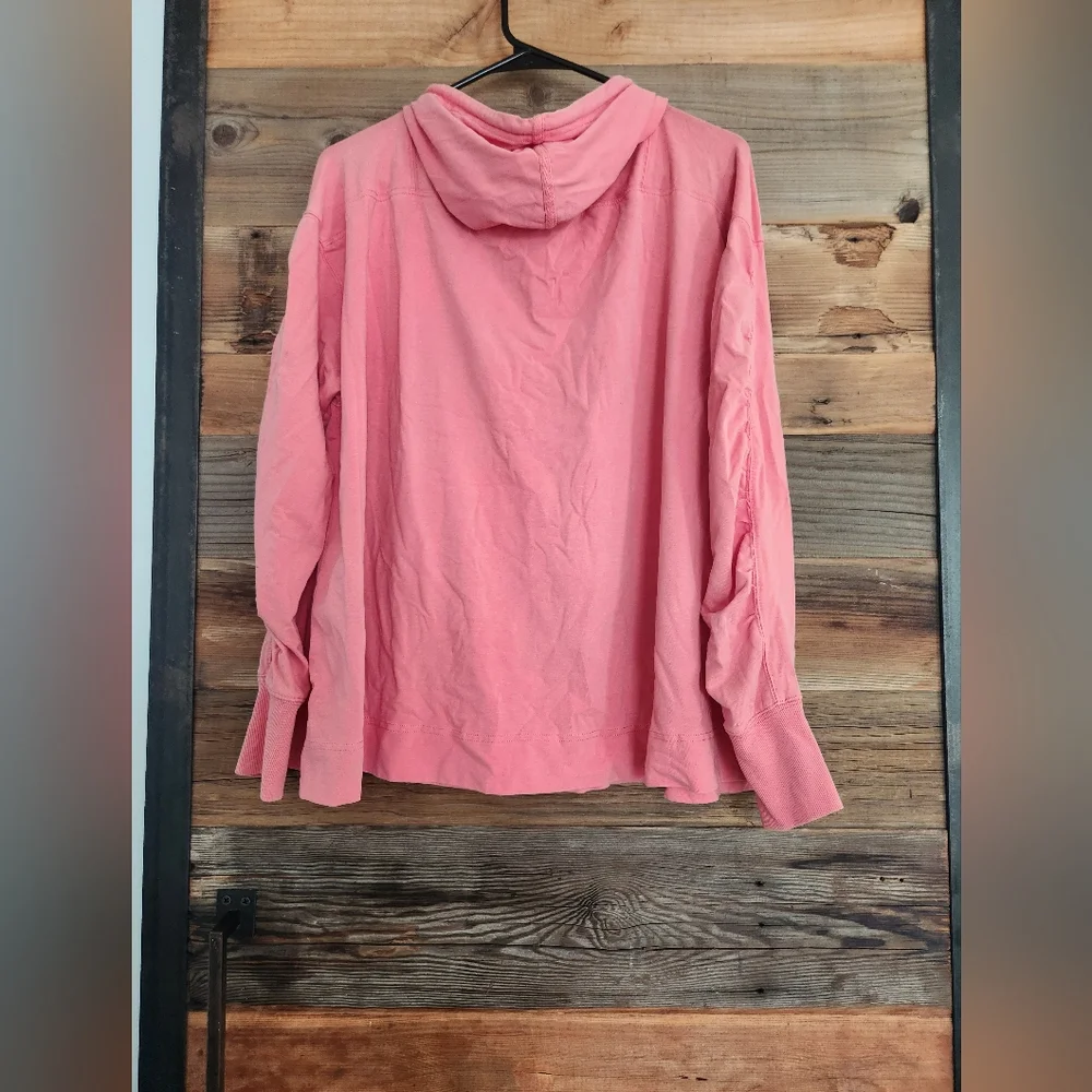 EUC Free People Movement Hot Shot Layered Hoodie Size Small Flaw See Below - Picture 5 of 5